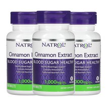 나트롤 계피 추출물 500mg 80정, 3팩