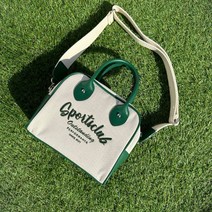 골프손가방 딥그린 스포츠클럽 골프 파우치 필드가방, 단품