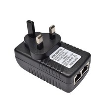 어댑터 고속 무선 충전기 48v15v12v poe 전원 이더넷 tv 0.5a 2a 24w poe dc 스위치 전원 tv ip 카메라 ip 폰용 euus 플러그, 영국 플러그, 24v 1a