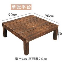 야외평상 조립식 방부목 실외용 마루 정원용 마당평상, 1, 90xx36cm 플랫폼 단일