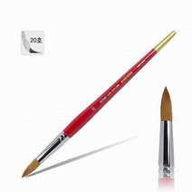 [알파] [바바라]수채화붓 30R 20호 혼합모, 옵션없음:[6006250]옵션없음