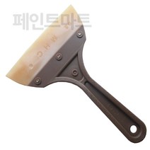 페인트마트 우레탄 재질 고무헤라 130mm 6호 우레탄고무헤라 해라 퍼티 작업 빠데 작업등 다방면 사용, 1개