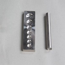 가죽공예독학 가죽공예도구 가죽공예재료 WUT-더블 캡 리벳 설치 세터 키트 가죽 및 강철 모루 다이 금형 -, 20 12mm-with RE se