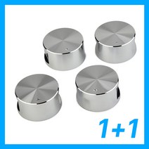 가스렌지손잡이 가스레인지 노브 점화 손잡이 4pcs 합금 소재 로터리 스위치 라운드, 1+1(8개)
