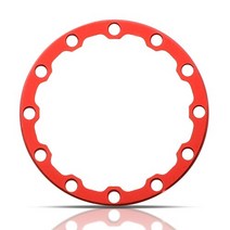 Orlandoo헌터 18mm 알루미늄 합금 휠 허브 및 OP 태블릿 클램프 132 Orlandoo Hunter RC 자동차 업그레이드 부품, Teeth Platen Red X8