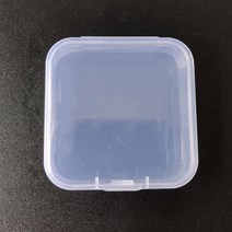 베크나모루 투명미니수납함 6.5 x 6.5 cm, 투명, 10개