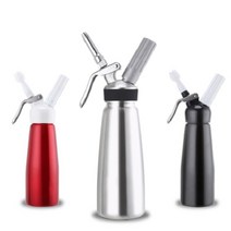 이퍼피 고급 카페 알루미늄 생크림 짜기 휘핑기 디스펜서 크림 포머 500ml, 1개, 02 500ml