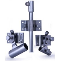 수상 민물낚시 좌대 접이식 휴대용 중층 노지 낚시 발판 미니 받침대, 17.옵션: 알루미늄 마그네슘 합금 3종 세트