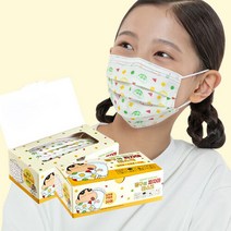 숨그림 짱구 파자마 일회용 덴탈 마스크 소형, 파자마 덴탈 소형, 2개, 30개입