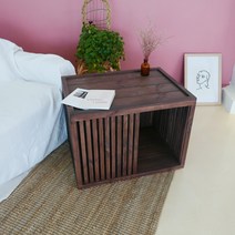 이너피스 원목 국내산 강아지 집 동굴집 숨숨집 애견집 D