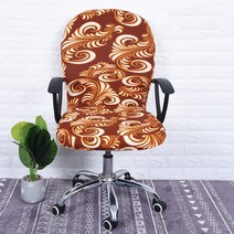 바퀴의자 강의실 사무용 사무실 회의실 회사 로비의자 회전의자 컴퓨터 커버 좌석 탄성 리프트 오염 방지 신축성 이동식 세탁 가능 편안한, height 40 to 56cm, 32 6