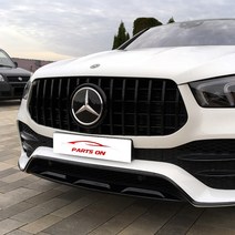벤츠 신형 GLE 세로그릴 W167 AMG라인 GLE450 GLE53 AMG, 방문장착 실버