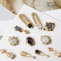 스타더스트 별빛 지르콘 네일파츠 보석네일파츠, 1개, 별빛 지르콘 파츠-07.(스퀘어) 클리어