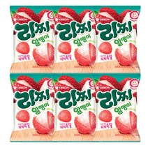 오리온 리찌알맹이 67gx6개, 6개, 67g