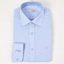 [듀퐁] 스트래치 슬림핏 블루셔츠 SE3SM21LS369SBU