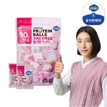 종근당건강 코어틴 단백질볼 딸기맛 18p, 360g, 1개