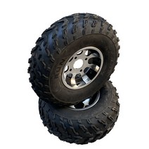 ATV타이어 23X7-10 22X10-10 일루미늄 휠 4륜 부품, 알루미늄 휠이 장착된 22X10-10 타이어