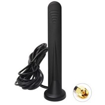 GSM 3G 4G 5G 안테나 Wifi 라우터 모뎀 용 야외 옴니 공중 고 이득 15dBi RP SMA Male TS9 CRC9 방수 자기