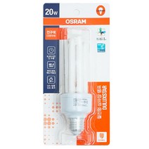 mirmall_오스람 절전형 삼파장 램프 20W 구색 교체 삼구 조명 리필 스탠드 구 삼+★★★★★, 이상품구매해요