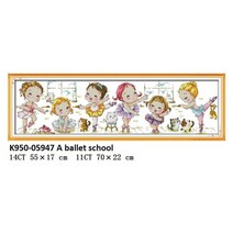 십자수 도안 집에서할수있는취미 기쁨 일요일 공예 마 크로스 스티치 만화 패턴 자수 키트 바느질 세트, 크로스 스티치-k950, 11ct 프린트 캔버스