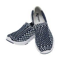 KAMPA 캄파 클래식 남성 우븐슈즈 707 Navy White