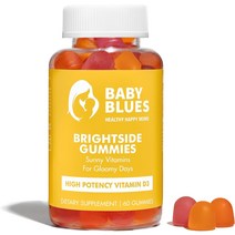 Baby Blues Brightside Gummies 산전 및 산후 산모를 위한 필수 비타민 D