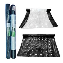 유공비닐 농사용 흑색 검정 배색 농사용 텃밭 양파 마늘 멀칭비닐, 유공0.02mm 흑색120x200(14x14cm/7구), 1개