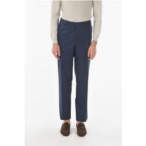 Corneliani FLAX 코튼 MANTUA CHINO PANTS 위드 벨트 LOOPS 774800 6284178 003