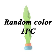수중 어린이 수영 장난감 다이빙 링 해초 스틱 물 어뢰 로켓 던지기 여름 게임 선물, 01 1 Pc Random Color