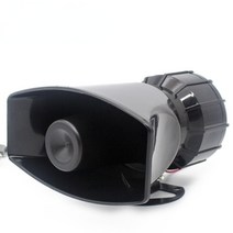 비상벨 7-소리 시끄러운 자동차 경고 경보 경찰 화재 사이렌 공기 나팔 PA 스피커 12V 100W 메가폰 110DB