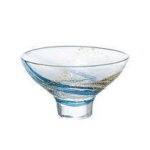 도요사사키 에도 야치요 가마 사케잔 클리어 120ml 일본 니혼슈 술잔, 사이즈/φ9.5xH5.3·M9.5cm_술잔 | 블루