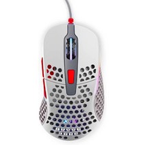 XTRFY M4 RGB 게이밍 유선 마우스 그레이