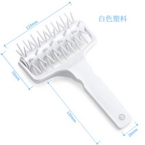 피자 롤러기 호두파이 생지구멍롤러 파이 쿠키 구멍 모양내기 펀칭기 스파이크 롤, 화이트(플라스틱)