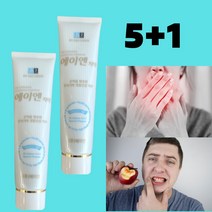에이앤치약(5+1) 6개입/입냄새제거/구취제거/구내염치약/잇몸진정케어/입냄새가글/AN(160g), 5+1 (6개입)
