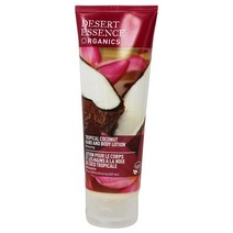 Desert Essence 오가닉스 트로피칼 코코넛 핸드 앤 바디 로션, 237ml, 1개
