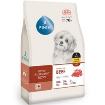 피니키 하이포알러제닉 가수분해 비프 사료(피니키 간식증정), 7kg, 소