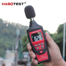사운드 레벨 미터 데시벨 미터 소음 센서 HABOTEST HT622A 소음 측정 표시기, 한개옵션0, 한개옵션1
