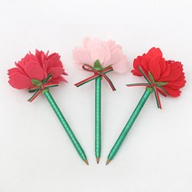 [펠트친구] 러블리 카네이션볼펜(재단펠트), 핑크