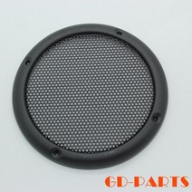 차량용 스피커 1pc 검정 3quot 3.5quot 헤비 듀티 스틸 카 오디오 서브 우퍼 커버 그릴 메쉬, 3인치