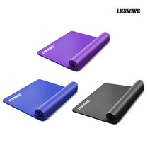[123마켓] 런웨이브 NBR 빅사이즈 1850X900mm 요가매트 10~16mm, 퍼플 10mm
