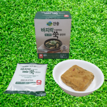 신송 바지락 향긋한 쑥 된장국. 국 맛이 좋아요., 10g x 20개입 [4박스. 총20인분]