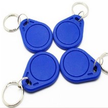 nfc 카드 리더기 RFID 복제기용 UID 변경 가능 NFC 블록 0 재기록 mif 1k s50 13.56Mhz 키포브용 로트당 10 개, [04] gray