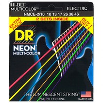[2세트] 디알 네온 멀티 컬러 일렉줄 DR NMCE2-10 미디엄 (010-046)