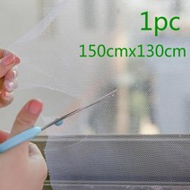 창문 방충망 모기장 쉬운 설치 방충망 DIY 139, 1pc 흰색, 협력사
