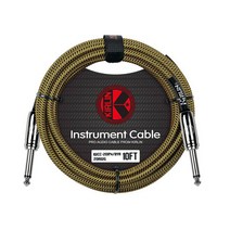 Kirlin 기타케이블 악기 3m 잭선 IWCC-201PN BYA, 단품