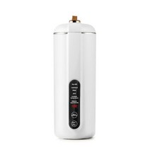 두유 죽 제조기 기계 400W 소용량 휴대용 가정용 소형 자동 다기능 난방 벽 휴식 여과, [02] White, [01] 110V