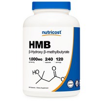 뉴트리코스트 HMB 1000mg 240캡슐, 2개, 240정