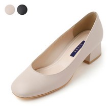 [AK PLAZA] [세라구두] SAERA S20P405 베이지 흑 여성펌프스4.5CM