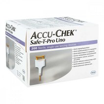 [독일 내수 정품](아큐첵)ACCU-CHEK Safe T Pro Uno II Lanzetten 200St, 1개