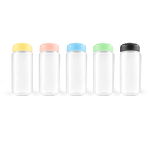 350ml/500ml 클리어 에코젠보틀 10개 국내산제작 텀블러 물병 친환경 보온병 보틀 클리어 트라이탄, 옐로우 350ml 10개, 단품
